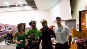 with McMaster University Student President                    